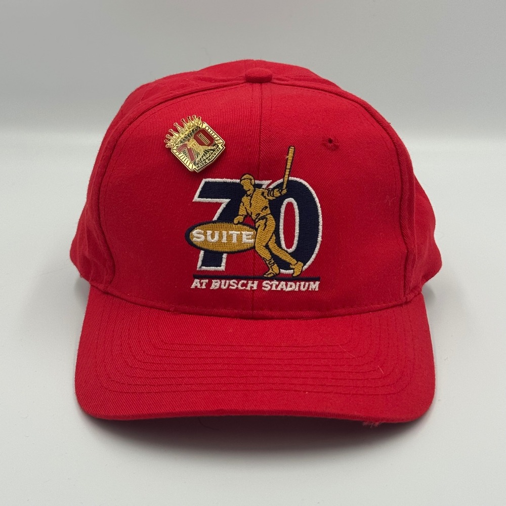 Vintage Associated Premium Corp Red St. Louis Cardinals Mark McGwire 70 Hat OSFA